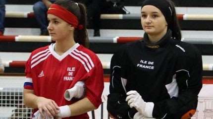 Mondial Rink Hockey 2016 : autoportrait de Lucie et Célia Gohet