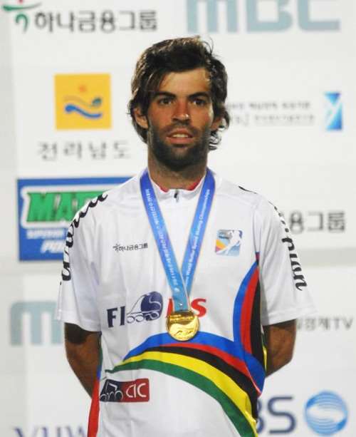 Yann Guyader, champion du Monde