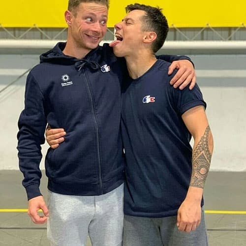 Yohan und Jimmy Fort