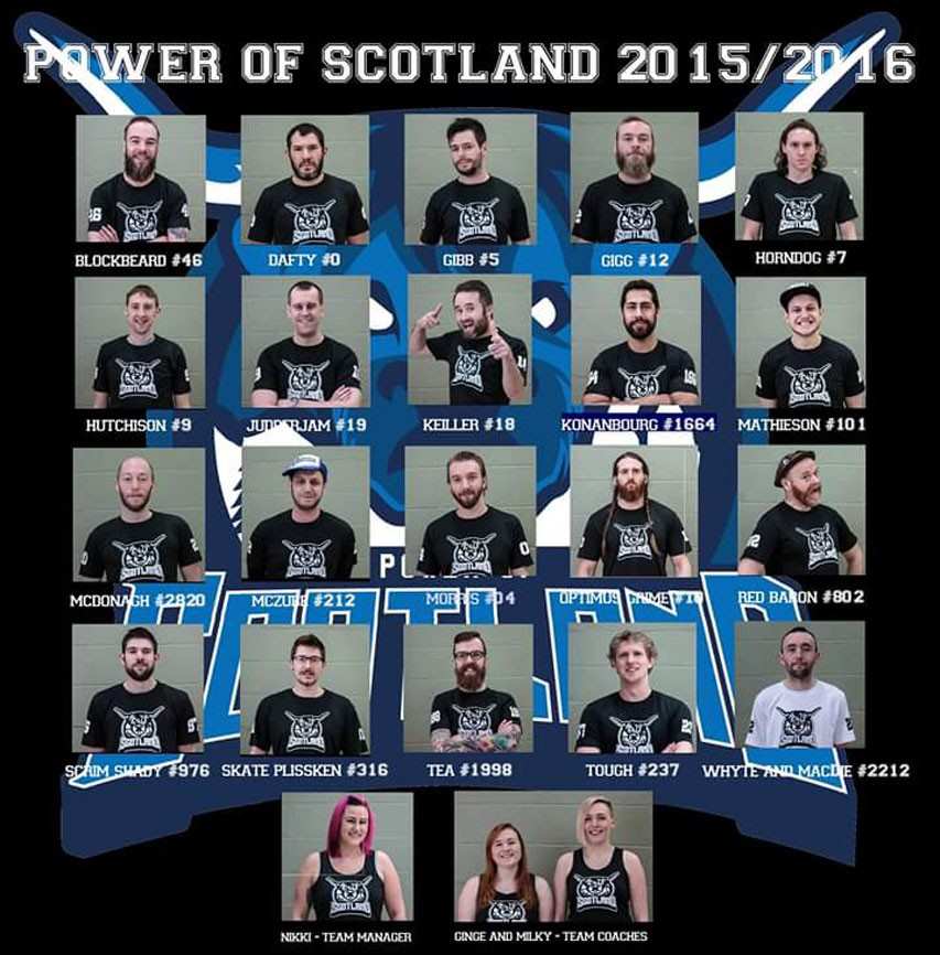 power of scotland roller derby