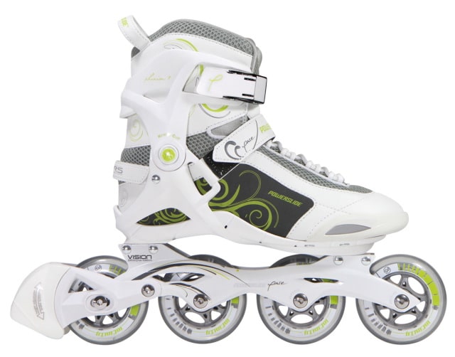 Powerslide Phuzion 1 pure white/green 2011 (fr)