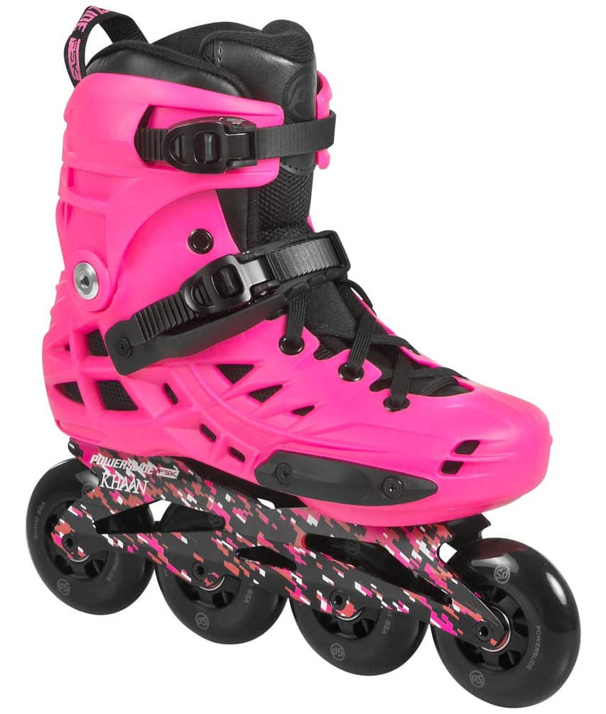 Powerslide Khaan 2017 rose 80 mm