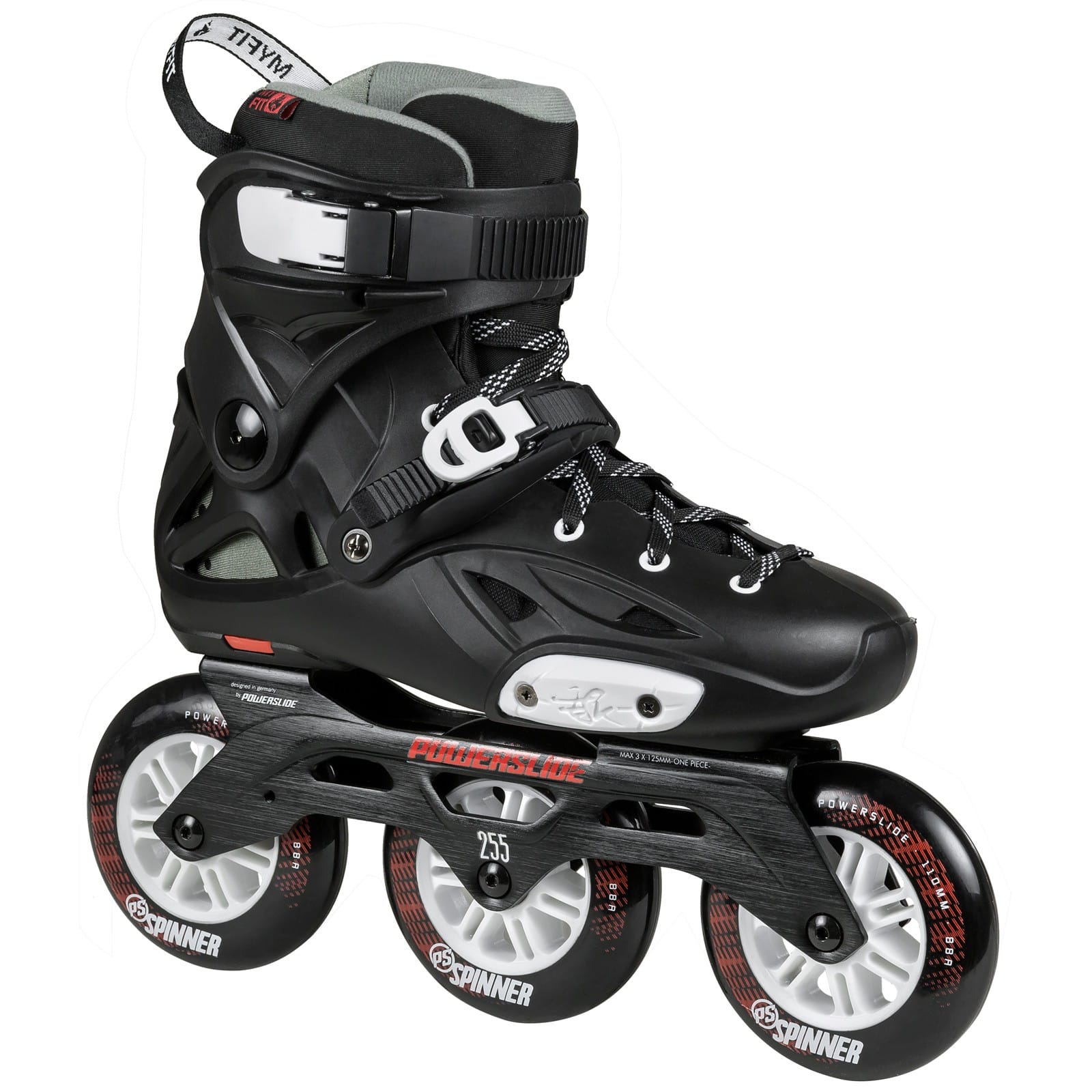 Powerslide Imperial Black Crimson 110 2020 (en)