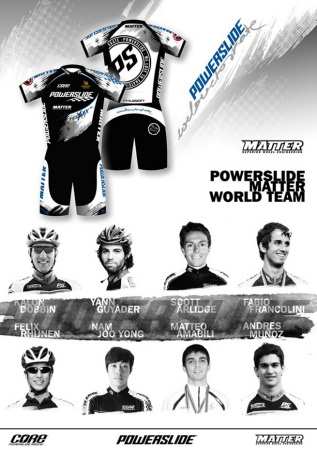L&rsquo;équipe Powerslide Matter 2010