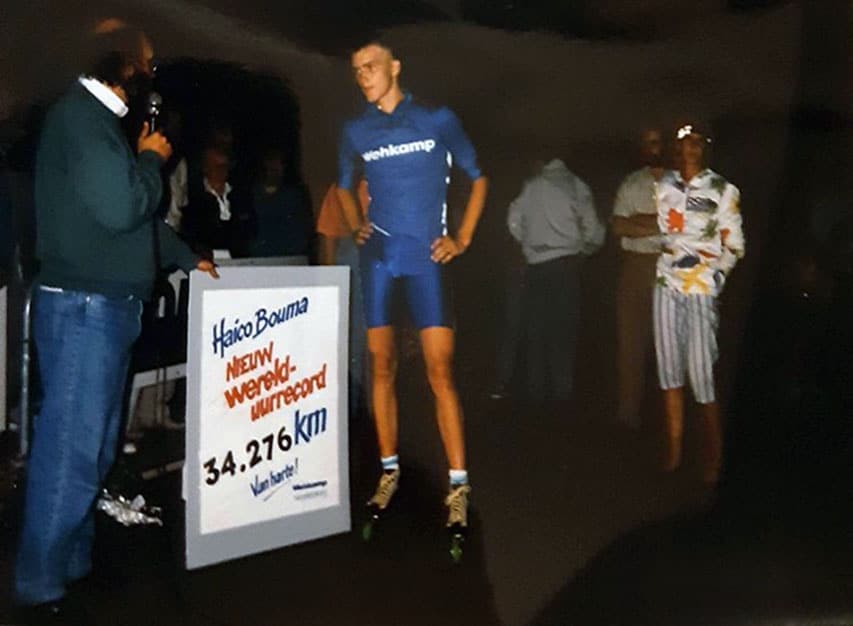 Le premier record du Monde de l'heure De Haico Bouma Le premier record du Monde de l'heure De Haico Bouma