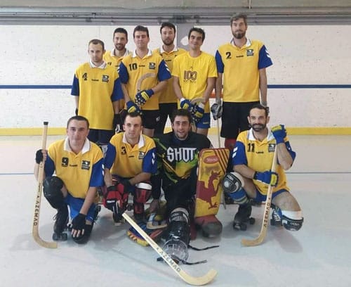 Premier tournoi avec gardien pour l'équipe de rink de Saint-Affrique