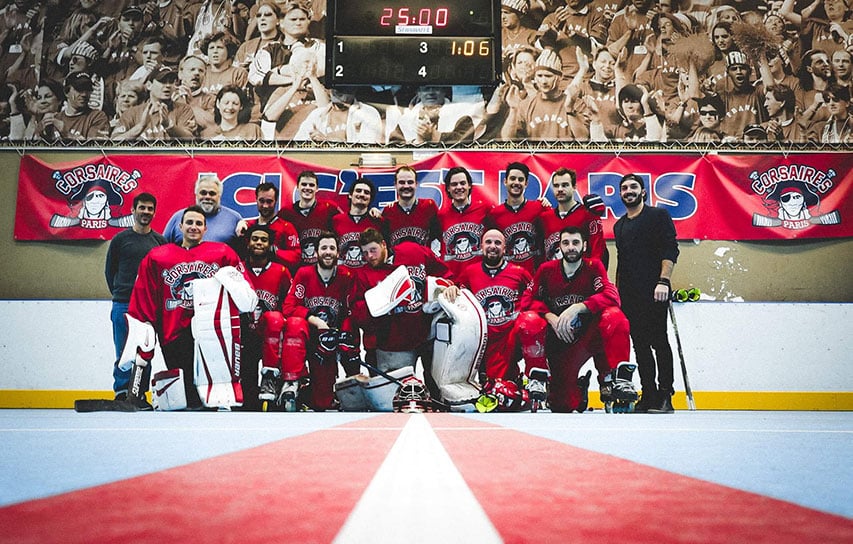 L'équipe Elite des Corsaires de Paris XIII