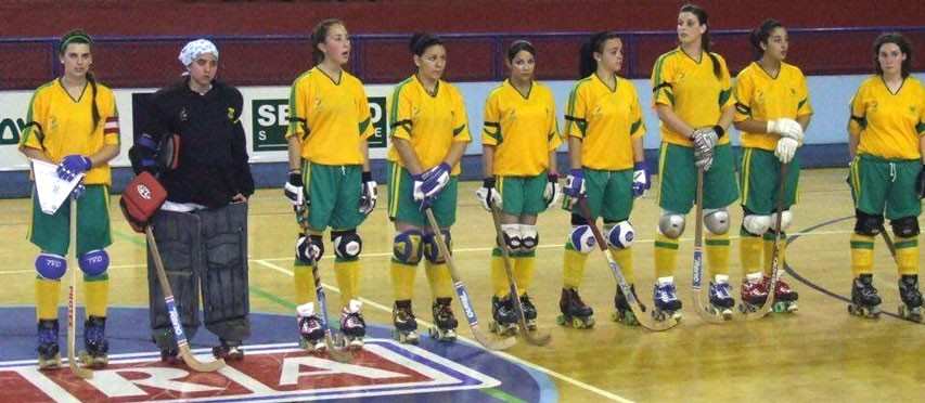 presentation equipe bresil rink hockey dames 2016