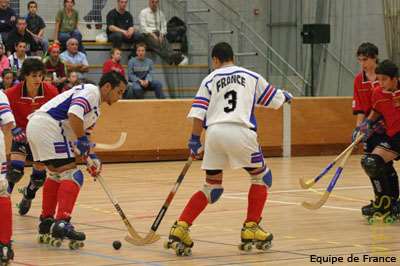 Euro Jeunesse de Rink-Hockey 2007 à Nantes (44) Joueurs de l'équipe de France de rink hockey