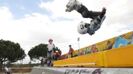 Roller street à Montpellier avec la Roll School