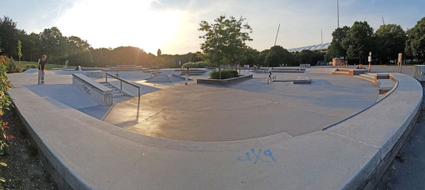 Le skatepark de Reims