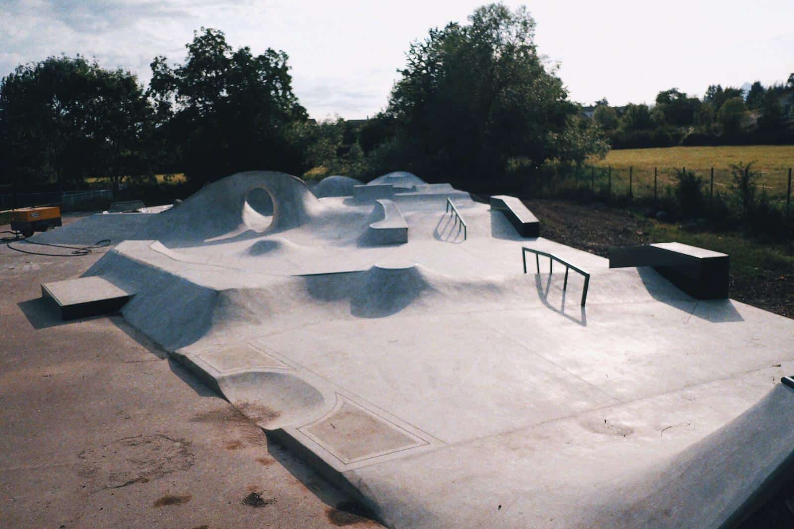Le skatepark de Thonon-les-Bains