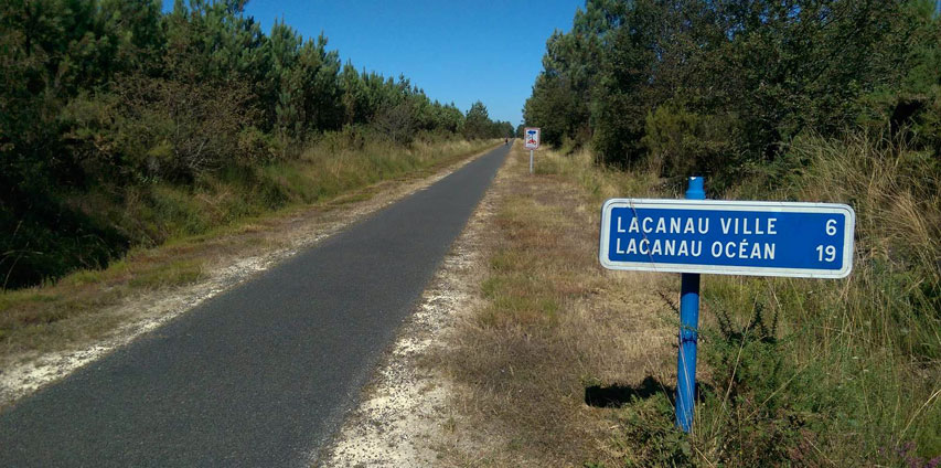 Voie verte Bordeaux Lacanau