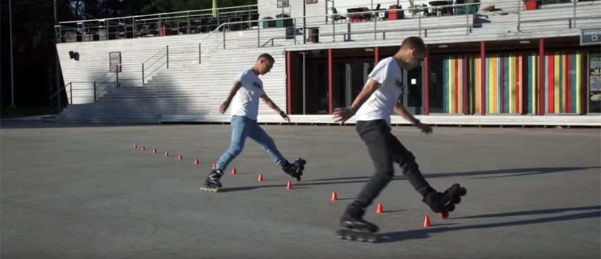 Le profil des frères Timchenko, prodiges du roller slalom (Russie)