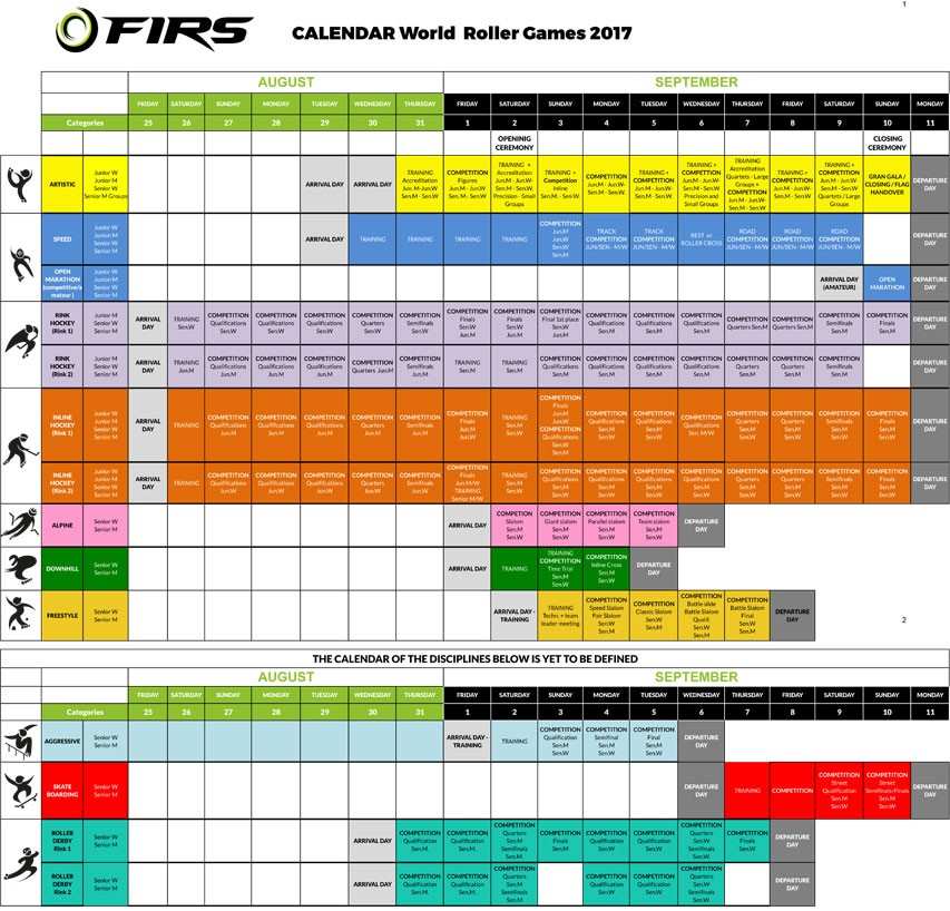 programme roller games 2017 1