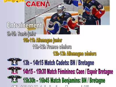 Rencontre internationale franco-allemande de roller hockey 2010 à Caen (14)