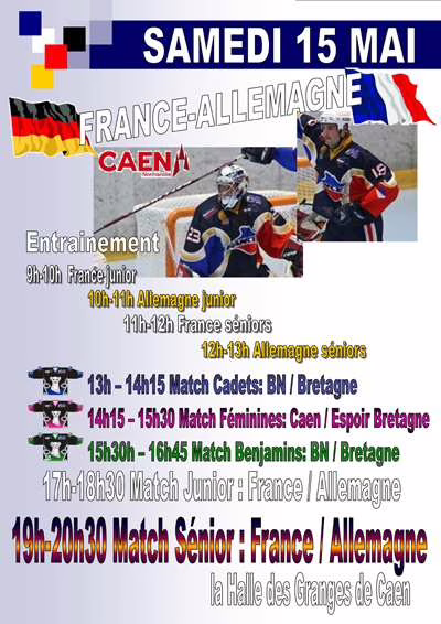 Rencontre internationale franco-allemande de roller hockey 2010 à Caen (14)