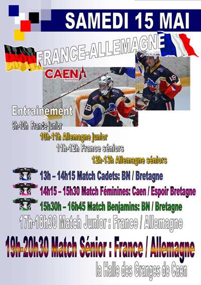 Rencontre internationale franco-allemande de roller hockey 2010 à Caen (14)