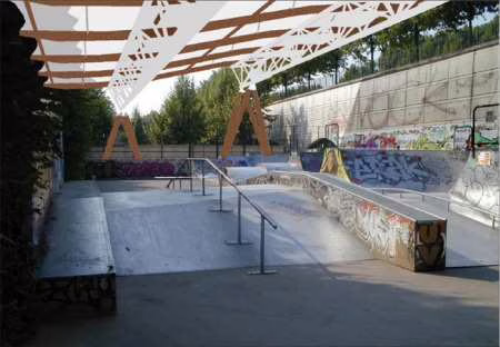 Projet de couverture du park de Bercy (75)