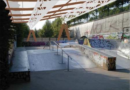 projet couverture skatepark bercy