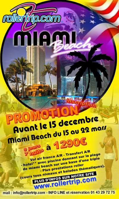 RollerTrip vous emmène à Miami (USA)