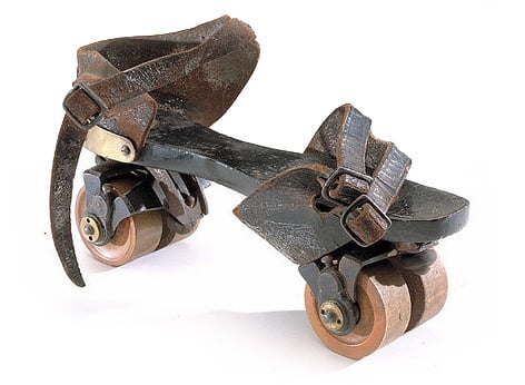 Un patin de James Leonard Plimpton de 1860