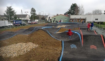 Présentation du pumptrack de Stuckange (57)