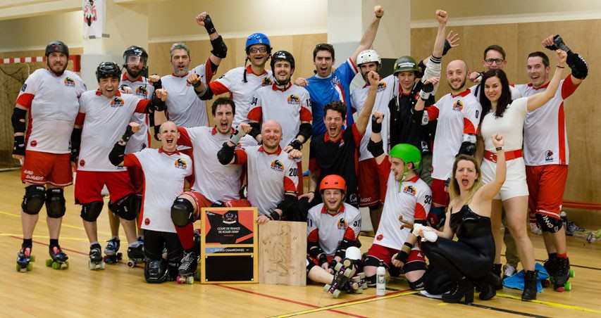 Résultats de la Coupe de France Hommes de roller derby 2016