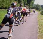 Raid roller 2009 de Besançon à Fribourg