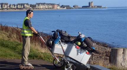 Un raid Irlande/Ecosse sur roulettes