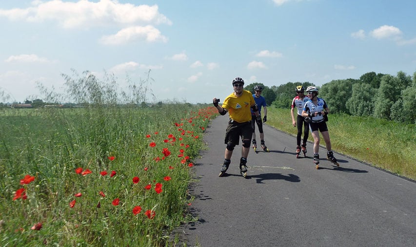 De bons runs dans la pampa Italienne ! Raid RollX 3x100 en Italie