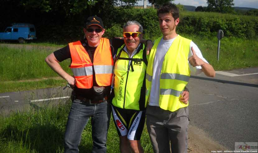 Raid RollX 3x110 2012 - Vincent Buin, Olivier de RollX et Pierre Serafini