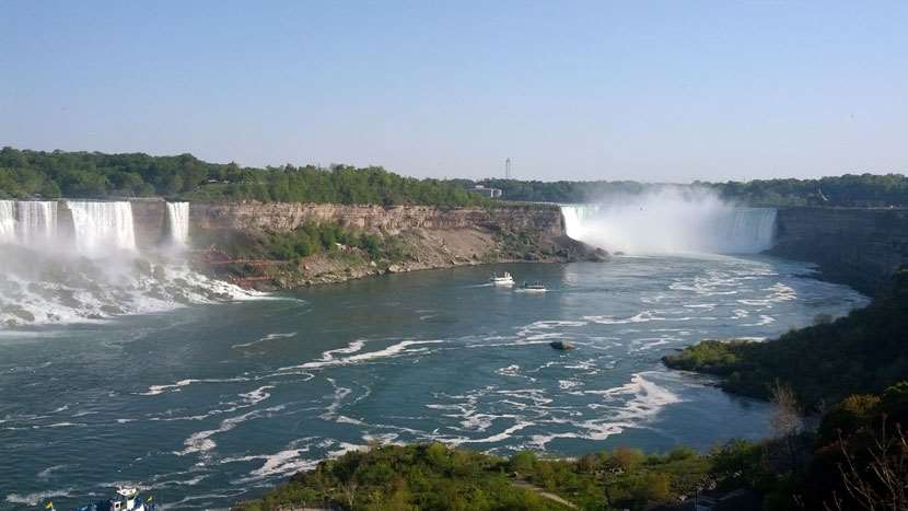 Les chutes du Niagara