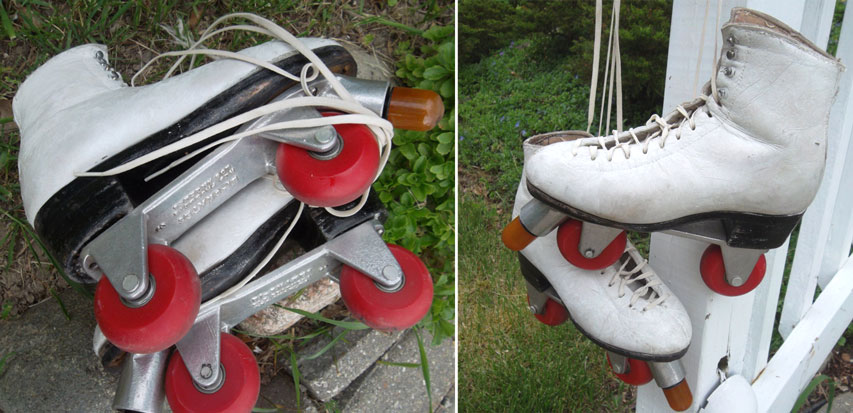 Un modèle de BiSkates pour le patinage artistique