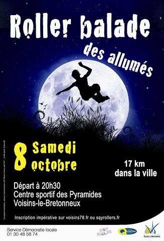 Roller balade des Allumés 2011 à Saint-Quentin-en-Yvelines (78)