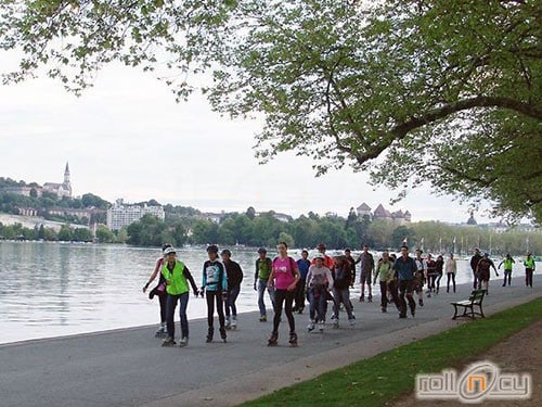 La randonnée roller d&rsquo;Annecy devient mensuelle (74)