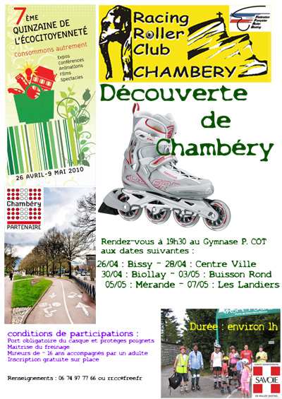 Randonnée écocitoyennes à Chambéry (73)