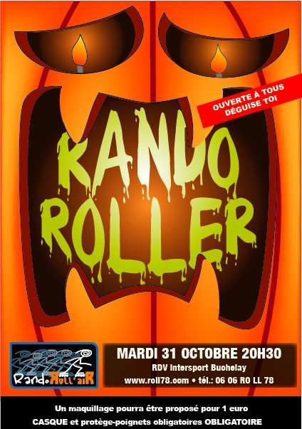 Randonnée Roller Halloween 2006 à Mousseaux (78)
