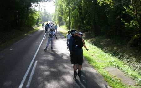 Rando Roller Intercom 2007 à Chailly-en-Bière (77)