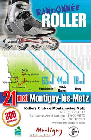 Rando roller Montigny les Metz (57)