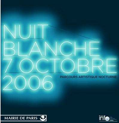 Randonnée roller de la Nuit Blanche 2006 à Paris (75)