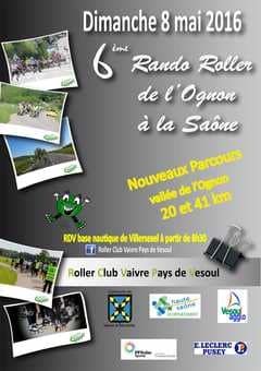 Randonnée roller de l&rsquo;Ognon à la Saône 2016 (70)