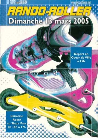 Randonnée roller 2005 au Plessis Robinson (92)