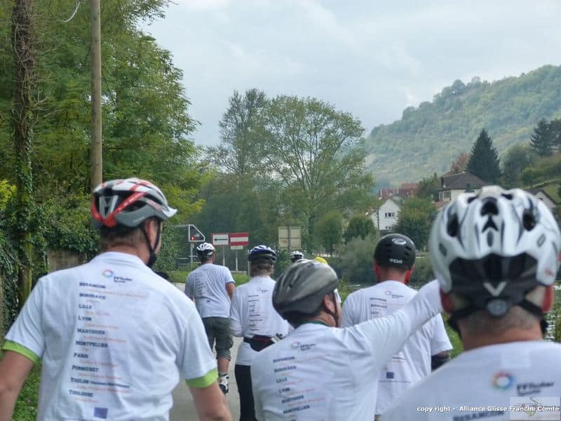 Randonnée roller Neurodon Besançon 2012
