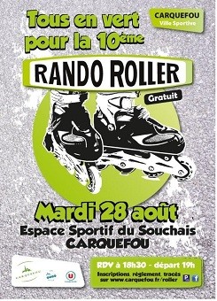 10ème édition de la Randonnée roller à Carquefou (44)