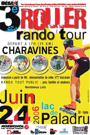 Rando&rsquo;tour roller Charavines (38)