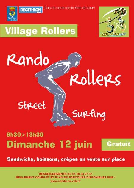 Randonnée Rollers 2011 à Combs-la-Ville (77)