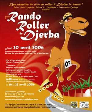 Randonnée roller à Djerba (Tunisie)