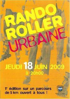 Rando roller urbaine 2009 à Vigneux-sur-Seine (91)