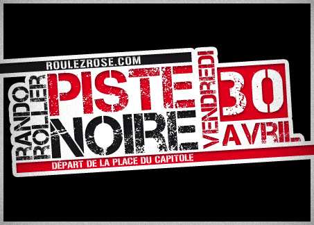 Randonnée roller piste noire 2010 à Toulouse (31)